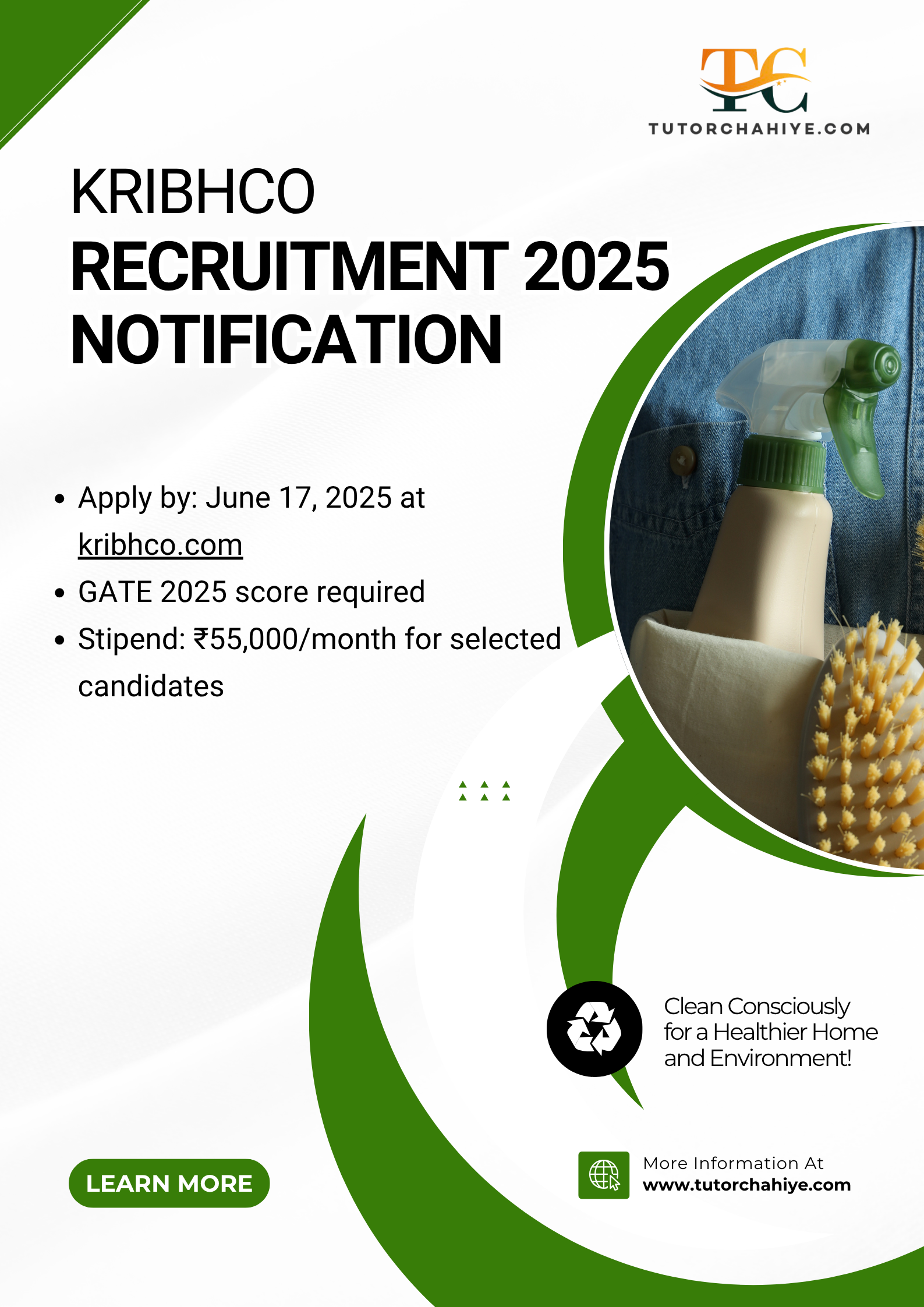 KRIBHCO GET Recruitment 2025 Notification